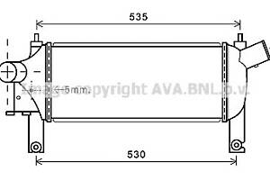Інтеркулер для моделей: NISSAN (PATHFINDER, NAVARA, NAVARA, NP300)