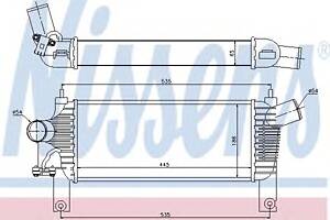Интеркулер для моделей: NISSAN (PATHFINDER, NAVARA)