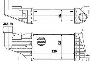 Интеркулер для моделей: OPEL (ASTRA, ASTRA,ASTRA,ASTRA,ASTRA), VAUXHALL (ASTRA,ASTRA,ASTRA,ASTRAVAN)