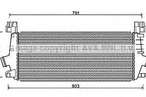 Интеркулер для моделей: OPEL (ASTRA, ASTRA,ZAFIRA), VAUXHALL (ASTRA,ASTRA,ASTRA,ZAFIRA)