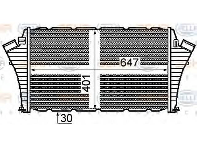 Интеркулер для моделей: OPEL (VECTRA, VECTRA,SIGNUM,VECTRA), SAAB (9-3,9-3,9-3), VAUXHALL (VECTRA,VECTRA,SIGNUM,VECTRA