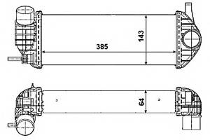 Интеркулер для моделей: RENAULT (KANGOO, KANGOO,KANGOO)