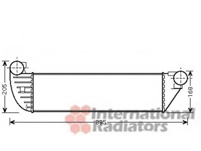 Интеркулер для моделей: RENAULT (LAGUNA, LAGUNA,ESPACE)