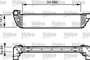 Интеркулер для моделей: RENAULT (LAGUNA, LAGUNA,ESPACE)