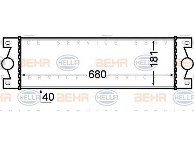 Интеркулер для моделей: RENAULT (MASTER, MASTER,MASTER)