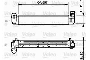 Інтеркулер для моделей: RENAULT (MEGANE, MEGANE, MEGANE, SCENIC, GRAND-SCENIC, MEGANE)