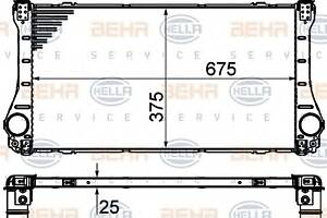 Интеркулер для моделей: TOYOTA (AURIS, COROLLA)