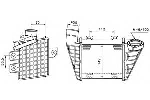 Интеркулер для моделей: VOLKSWAGEN (GOLF, GOLF,GOLF,GOLF,VENTO)
