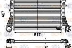 Интеркулер для моделей: VOLKSWAGEN (PASSAT, PASSAT,TIGUAN,PASSAT,PASSAT,PASSAT)