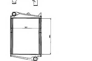 Інтеркулер для моделей: VOLVO (FH, FH, FL)