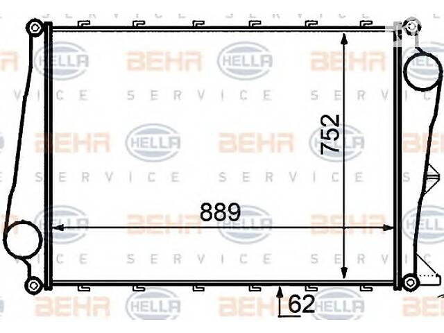 Интеркулер для моделей: VOLVO (FH)