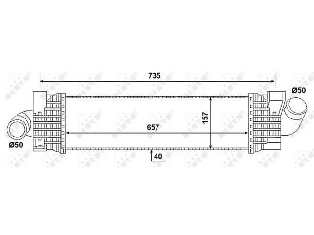 Интеркулер, FORD Focus/C-Max 07-