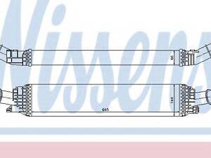 Интеркулер AI A 4S 4(07-)1.8 TFSI(+)[OE 8K0.145.805 G] NISSENS 96567 на AUDI A6 (4G2, C7, 4GC)