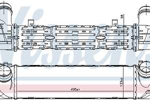 Интеркулер BMW 1 (F21) / BMW 2 (F22, F87) / BMW 4 (F32, F82) 2011-2021 г.