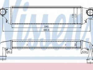 Интеркулер BMW 3 E46(98-)320d(+)[OE 1751.2.246.795] NISSENS 96741 на BMW 3 седан (E46)