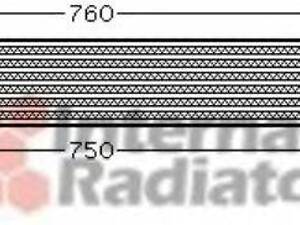 Інтеркулер CHEVROLET CAPTIVA (2007) 2.0 VCDI (вир-во Van Wezel) VAN WEZEL 37004442 на CHEVROLET CAPTIVA (C100, C140)