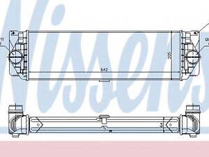 Интеркулер DODGE SPRINTER(06-)2.7 CRD(+)[OE A9065010201] NISSENS 96526 на MERCEDES-BENZ SPRINTER 3,5-t автобус (906)