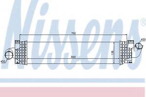 Интеркулер FD FOCUS C-MAX(03-)1.6 TDCi(+)[OE 1231015] NISSENS 96689 на FORD FOCUS II Station Wagon (DA_)