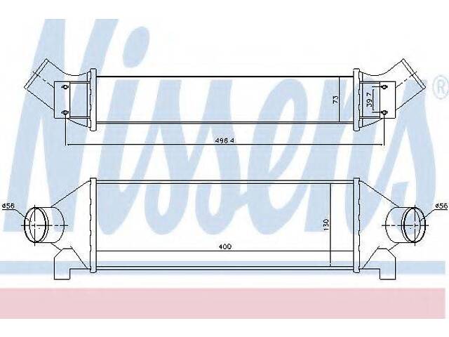 Интеркулер FD TRANSIT(00-)2.4 D(+)[OE 4401912] NISSENS 96732 на FORD TRANSIT автобус (FD_ _, FB_ _, FS_ _, FZ_ _, FC_ _)