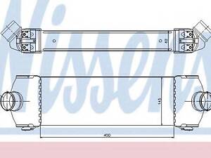 Интеркулер FD TRANSIT(06-)2.2 TDCI(+)[OE 1371241] NISSENS 96641 на FORD TRANSIT автобус