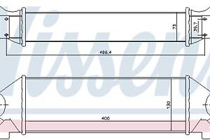 Интеркулер FORD TRANSIT (FM_ _, FN_ _) 2000-2014 г.