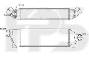 Интеркулер Ford Transit 6, 02-06