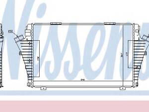 Інтеркулер FT CROMA(05-)1.9 JTD(+)[OE 51749913] NISSENS 96646 на OPEL SIGNUM