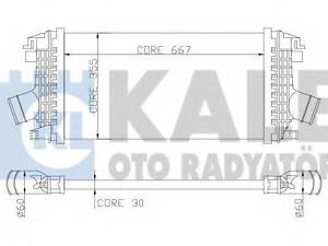 Интеркулер KALE OTO RADYATOR 344900 на OPEL ASTRA J Sports Tourer