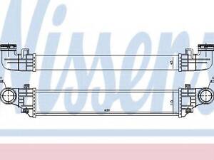 Інтеркулер MB E W 211(02-)E (+)[OE 211 500 11 02] NISSENS 96785 на MERCEDES-BENZ E-CLASS седан (W211)