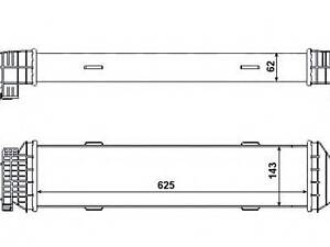 Інтеркулер Mercedes C (C204), E (C207),E (W212), Glk (X204) 1.6-3.0D 01.07- 30504