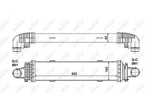 Интеркулер на C-Class, CLS-Class, E-Class, GLK-Class