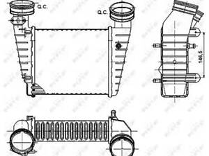 Интеркулер на Passat B5, Superb