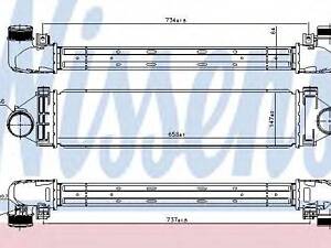 Інтеркулер NISSENS 96349 на FORD S-MAX (WA6)