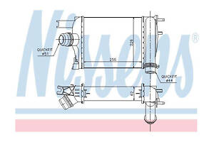 Інтеркулер Nissens 96529