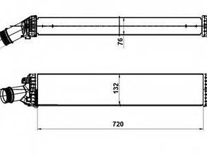 Інтеркулер NRF 30189 на AUDI A7 Sportback (4GA, 4GF)