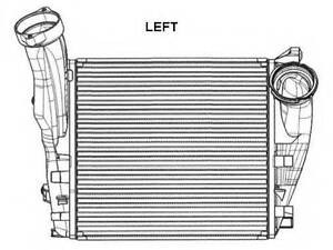 Інтеркулер NRF 30286 на VW TOUAREG (7LA, 7L6, 7L7)