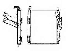 Интеркулер NRF 30448 на MERCEDES-BENZ ACTROS
