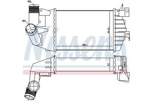 Интеркулер OPEL ASTRA H (A04) / OPEL ZAFIRA B (A05) / OPEL ASTRA H GTC (A04) 2004-2019 г.