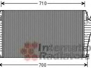 Інтеркулер OPEL VECTRA C 1.9 CDTI (вир-во Van Wezel) VAN WEZEL 37004491 на OPEL SIGNUM