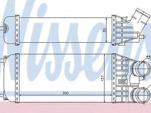 Интеркулер PT 207(06-)1.6 HDI(+)[OE 0384.N8 ] NISSENS 96594 на CITROËN C3 Picasso