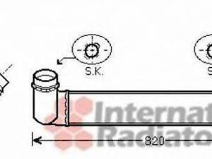 Інтеркулер RENAULT FLUENCE 10>13 (Van Wezel) VAN WEZEL 43004461 на RENAULT FLUENCE (L30_)