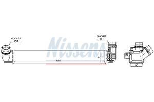 Интеркулер RENAULT MEGANE (KZ0/1) / RENAULT SCENIC (JZ0/1_) 2008-2016 г.