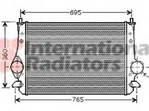 Интеркулер VAN WEZEL 58004251 на VW SHARAN (7M8, 7M9, 7M6)