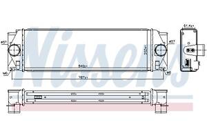 Интеркулер VW CRAFTER 30-35 (2E_) / VW CRAFTER 30-50 (2E_) 2006-2018 г.