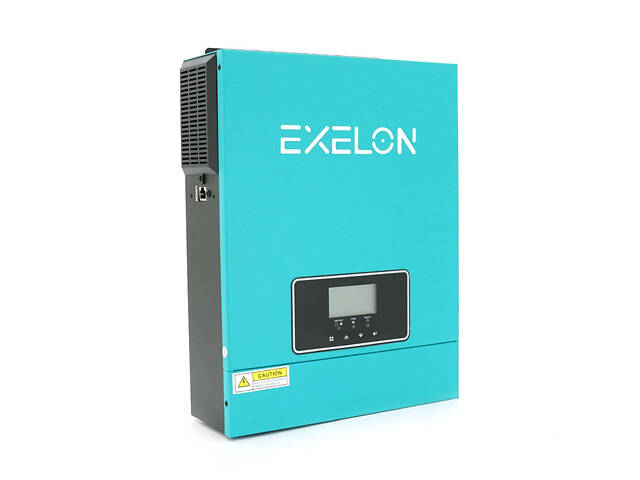 Инвертор Exelon EXS-3000/24, 3200VA, 24V, ток заряда 0-60A, MPPT (30-400VDC, 80A), 357x273x95mm, 4.8 kg - Фото 1