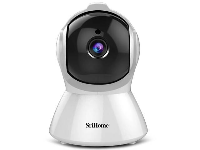 IP-камера автоматического слежения SriHome SH025 1080P AI Белый EU Plug - Фото 1