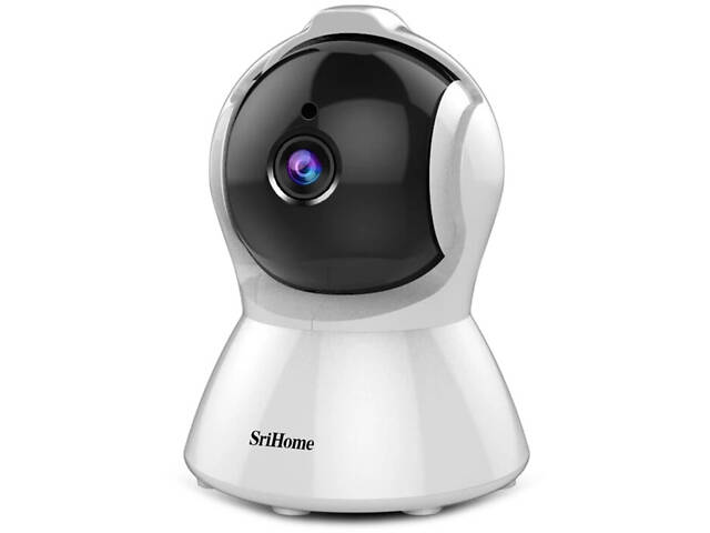 IP-камера автоматического слежения SriHome SH025 1080P AI Белый EU Plug - Фото 3