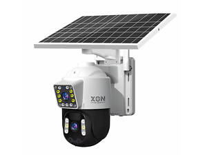 IP-камера уличная с аккумулятором XON Wi-Fi/4G 10000mAh Solar 1080P SmartCam Белый (HCBSM22VW 7461)