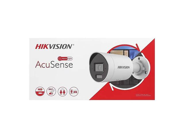 IP-видеокамера Hikvision DS-2CD2043G2-LI 4 Мп Белый (301786) - Фото 7