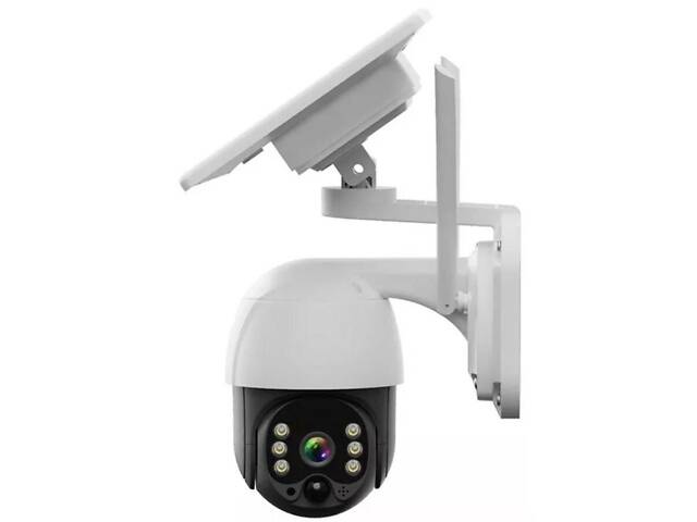 IP WiFi камера PTZ TQ1-X30-WiFi 3.0MPX IcSee с удаленным доступом уличная с солнечной панелью - Фото 1